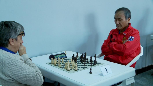 Пак Киль Ен из Новосибирской области лидирует в шахматном турнире X спартакиады пенсионеров России