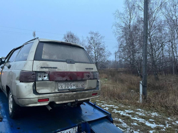 Пьяного водителя задержали на дороге в Голышмановском округе